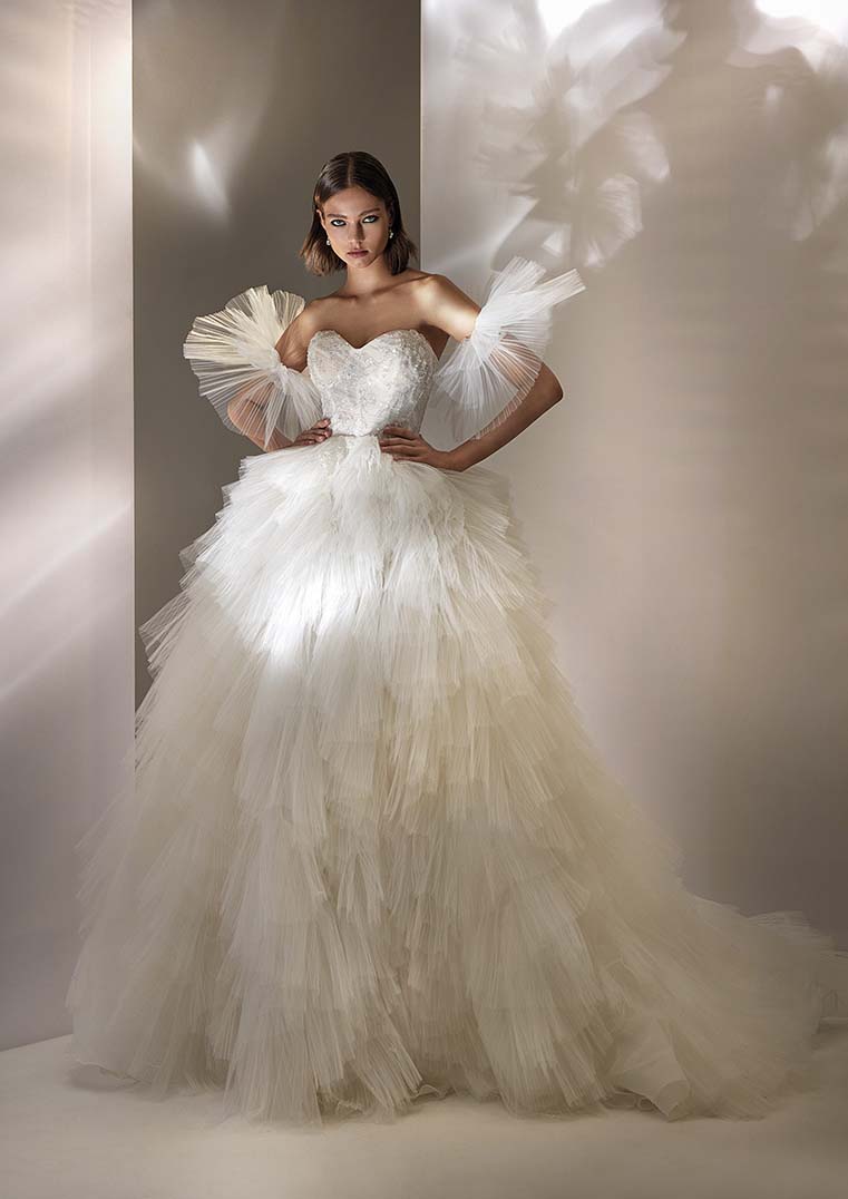 VESTIDO DE NOIVA ALTA COSTURA BELO HORIZONTE PRONOVIAS ATELIER PRONOVIAS ROSA CLARÁ GAETANA MORATO NICOLE MILANO VERA WANG BRIDE SÃO PAULO BRASÍLIA VESTIDO NOIVA PRINCESA MINIMALISTA MODERNO EVASÊ SEREIA