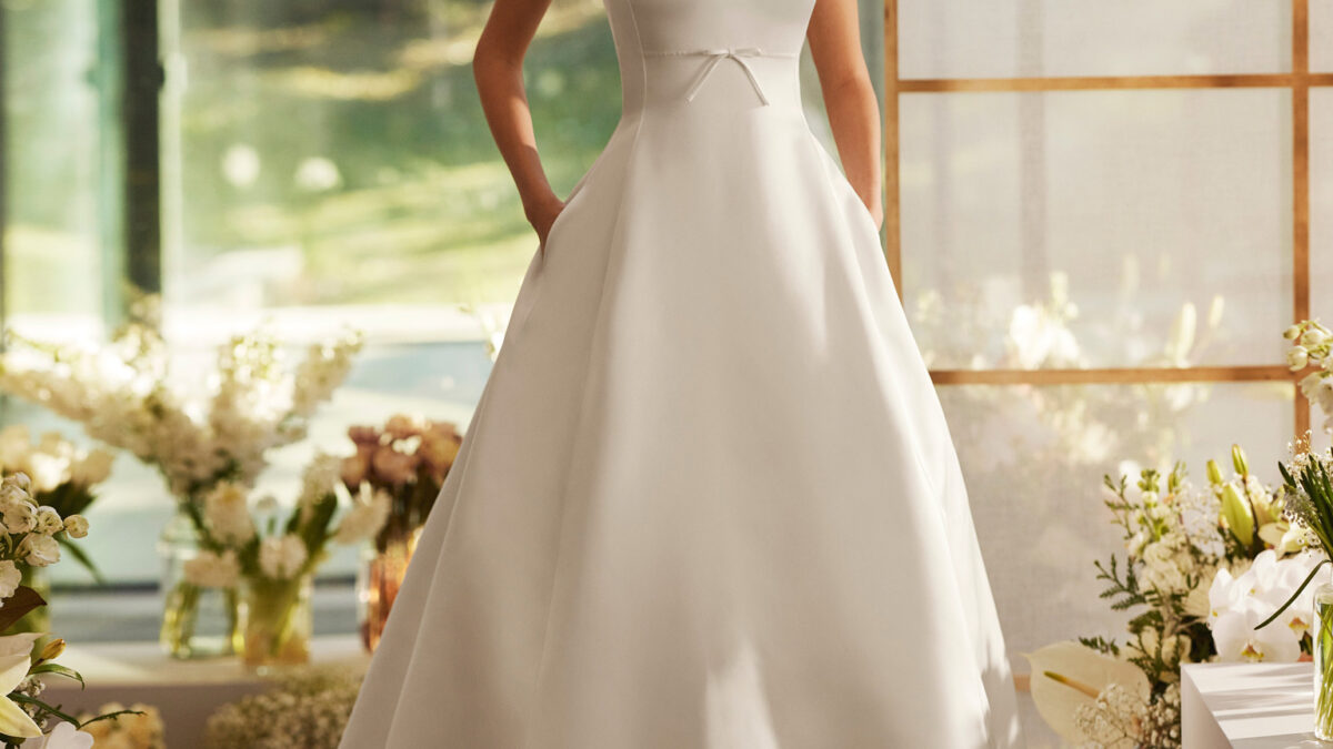 vestido de noiva ala costura Rosa Clará Couture Gaetana Morato